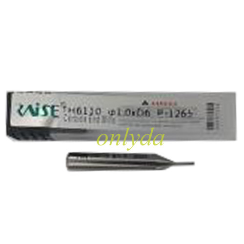 P-1265，specifications TH6110 φ1.0x6.0xD6x40，Raise probe cutter GUIDE PIN SPECIALIZED FOR CNC KEY MACHINES