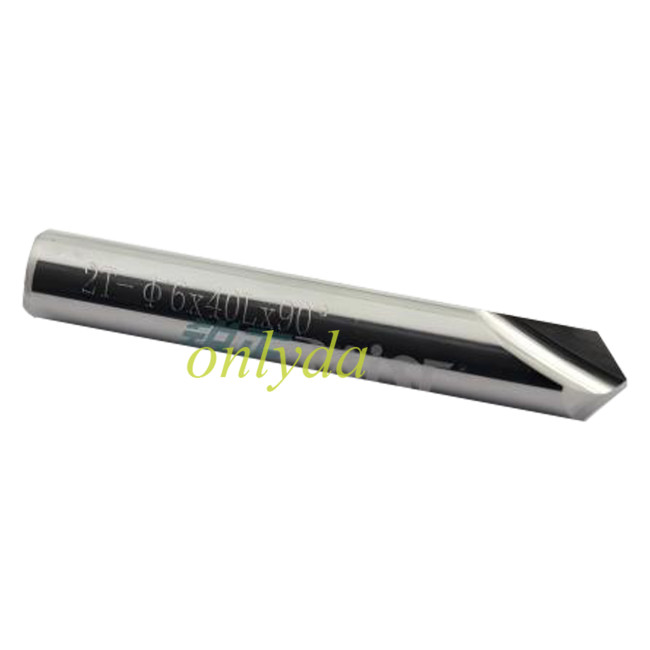 P-1863,specifications D6x80°x40x2T,Raise drill bit cutters Tungsten Steel Double-groove Flat Drill