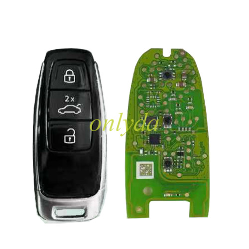 Xhorse XSMA8Y Universal Smart 3 Buttons Audi A8 Style for VVDI MLB Tool