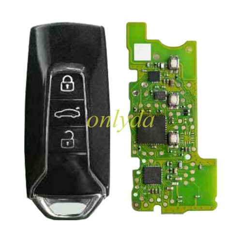 Xhorse XSMTUY Universal Smart Key 3 Buttons VW Style for VVDI MLB Tool