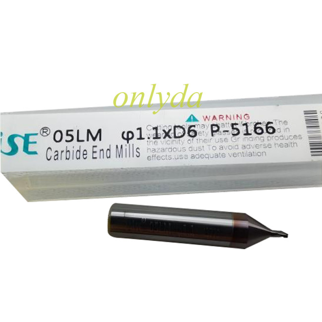 P-5166,specifications φ1.1xD6x30Lx3F,Raise laser cutters FUTURA Milling Cutter Series 60