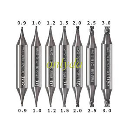 P-4519，specifications φ1.0xD6x45x3F-2，Raise probe cutter Double-Head Wolf Tooth Knife