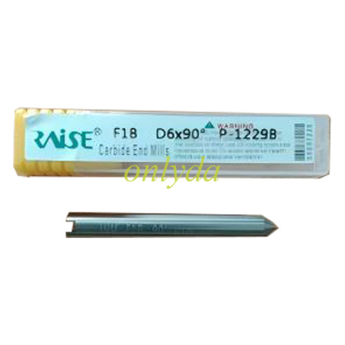 P-1229B，specifications D6x90°x45x2T-0.7，SILCA Manual Flat Drill (White Cutter)