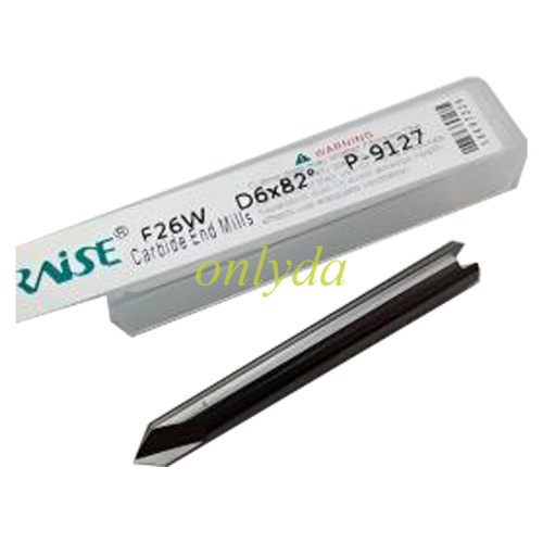 P-9127B，specifications  D6x82°x45Lx2T，Raise  drill bit  cutters SILCA Manual Flat Drill