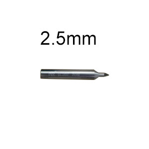 P-8344，specifications 2.5x6xD6x60°x40Lx1T-0.25，Raise  drill bit  cutters Carving Knife