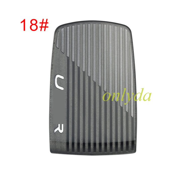 For Toyota Lexus remote back cover, pls choose model (pls contact sales and confirm the back cover model)
