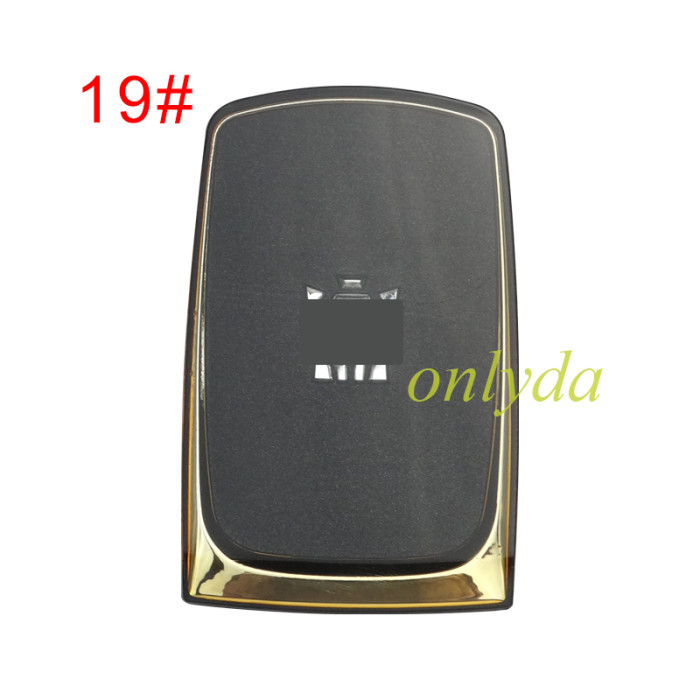 For Toyota Lexus remote back cover, pls choose model (pls contact sales and confirm the back cover model)