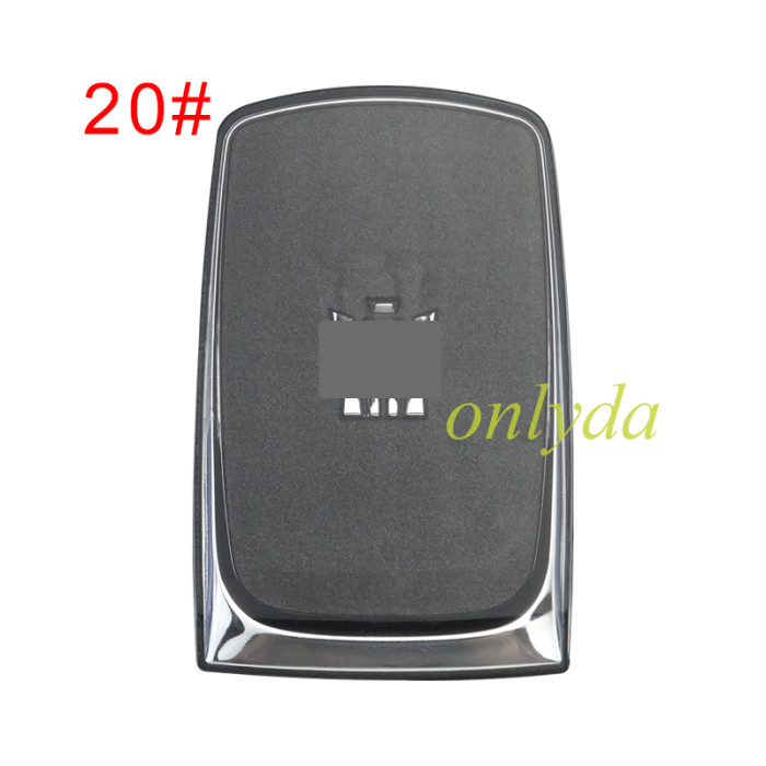 For Toyota Lexus remote back cover, pls choose model (pls contact sales and confirm the back cover model)