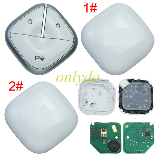 Genuine Car Keyless Smart Remote Key 47 chip 433Mhz for WULING BINGO EV Wuling Bingo KiwiEv Hatchback Intelligent Remote Key