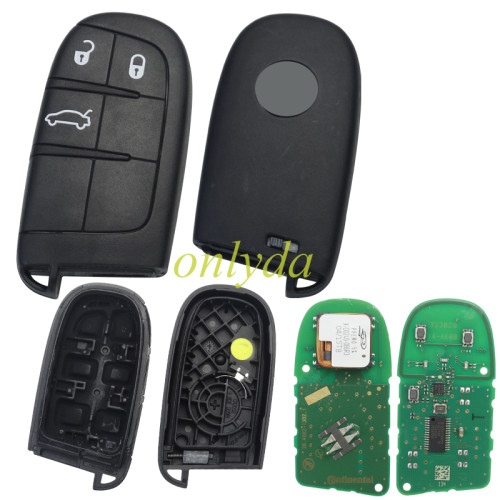 For OEM Fiat 3 button remote key with 434mhz with PCF7945/7953 chip 56046760AB， FCCID:M3N40821302   IC:7812A40821302 RXXXXXXXX-XXXJD  PCB printed: 28.4082-1302.1