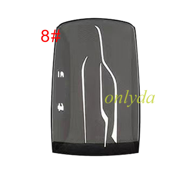 For Toyota Lexus remote back cover, pls choose model (pls contact sales and confirm the back cover model)