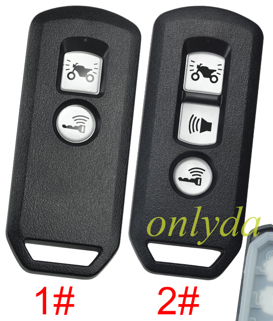 KYDZ keyless Honda motorcycle universal remote key with 49chip , you can adjust the frequency and model of the key with KYDZ Stone device  ，need confirm the region before purchase