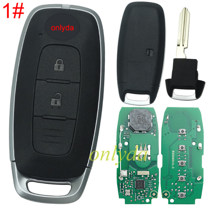 2023 Nissan remote   FCC ID: KR5TXPZ1 PN:S180146104 Ariya  285E3-5MR3B  285E3-5MR1B  285E3-5MR0B  S180146100 Juke S180146119  S180146108 285E3-6LY1A Versa 433MHZ/315MHZ, Rogue Kicks Versa Ariya Pathfinder 2022+ pls choose button and mhz,