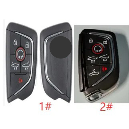 For Cadillac Corvette remote key shell with  Corvette logo place, pls choose the button type