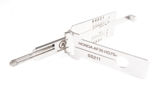 SS211  HONDA AF35 HD75+ 2 in 1 decode and lockpick for Honda motorcycles
