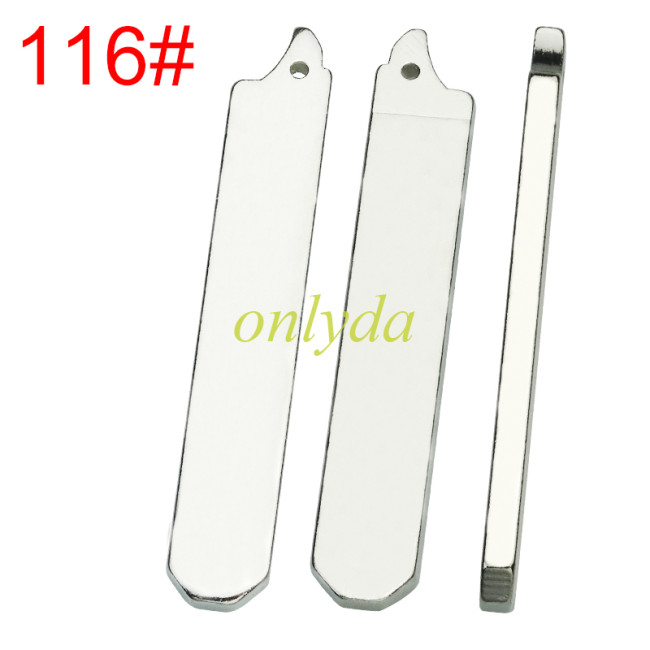 For Honda HON66 key blade 116#