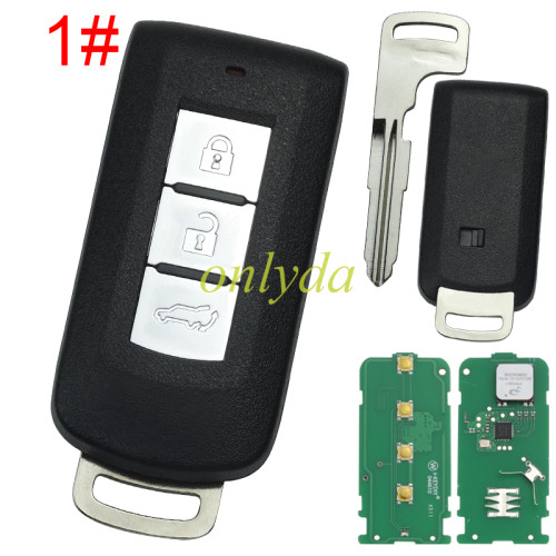 KEYDIY Remote key ZB65-3/ZB65-3+1 smart key for Mitsubishi style