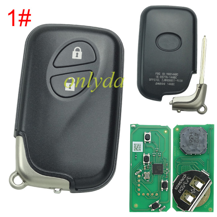 Xhorse XSTO03EN XM38 Smart Key Remote 4D 8A 4A All in One