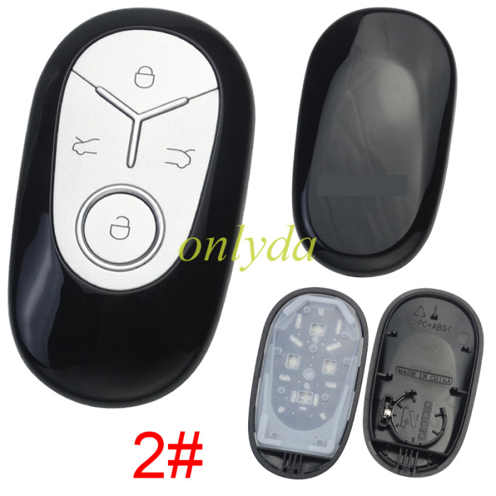For Geely GEOME key shell ,Engraved with the word  GEOME  on the back.pls choose color