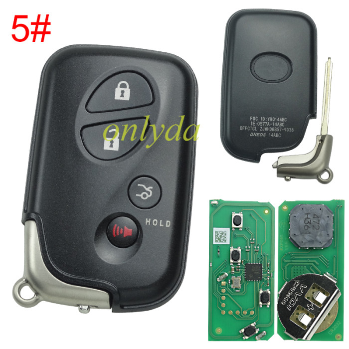 Xhorse XSTO03EN XM38 Smart Key Remote 4D 8A 4A All in One