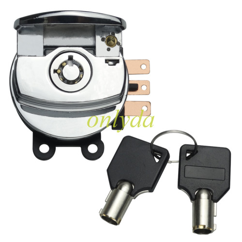 Applicable to Harley-Davidson Softail Convertible, Fat Boy, Electra Glide, Heritage Softail - Ignition Switch & Main Door Lock