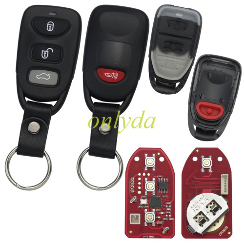 XHORSE XKHY21EN 2nd Generation Wire Remote Key Hyundai 4 Buttons