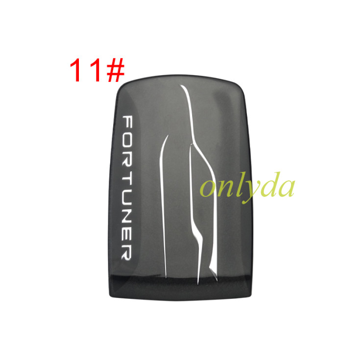 For Toyota Lexus remote back cover, pls choose model (pls contact sales and confirm the back cover model)