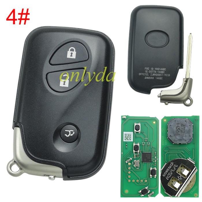 Xhorse XSTO03EN XM38 Smart Key Remote 4D 8A 4A All in One