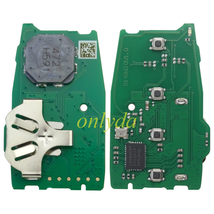 For Kia Carens 2022-2024 Smart Key, 4 Buttons 95440-DY100 433MHz chip ：DST-AES ID6A  95440DY100