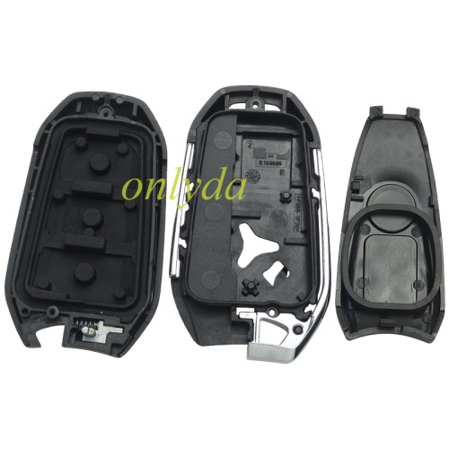 For Jeep remote key shell with Jeep badge, blade HU83, pls choose the button