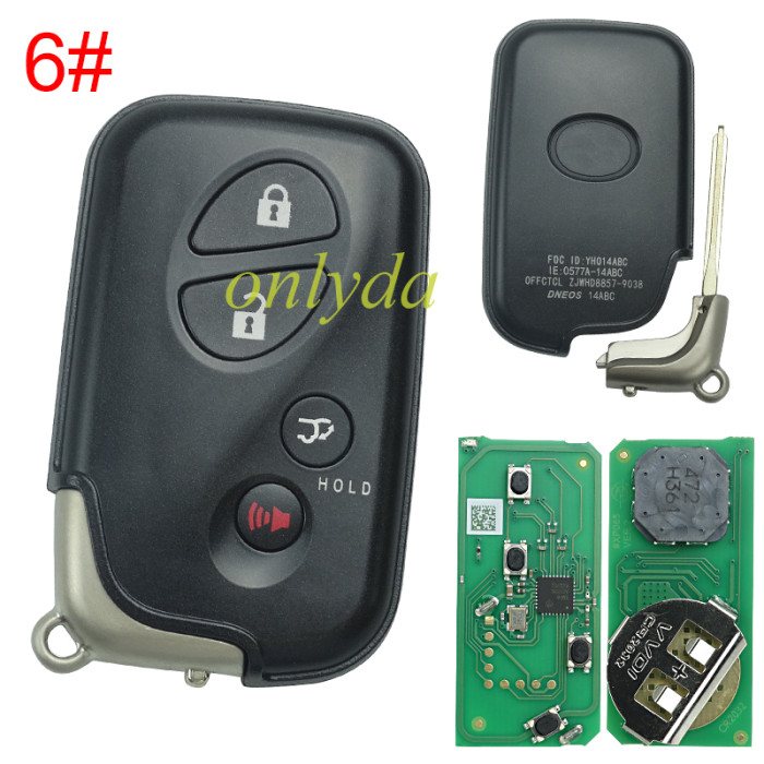 Xhorse XSTO03EN XM38 Smart Key Remote 4D 8A 4A All in One