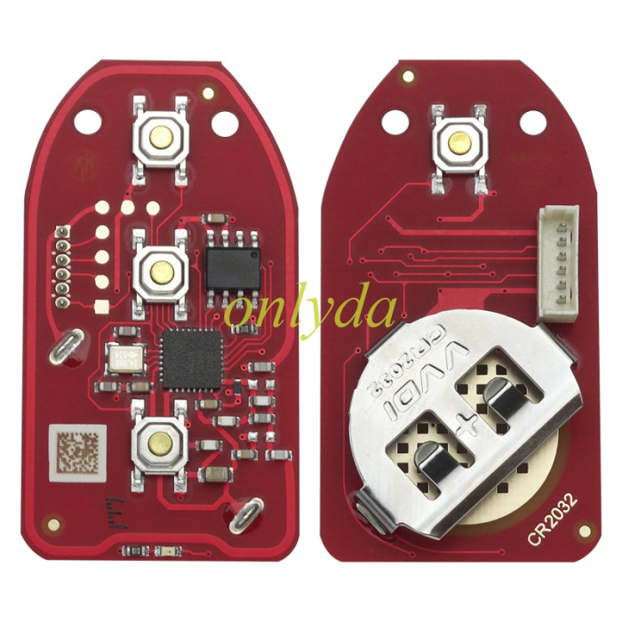 XHORSE XKHY21EN 2nd Generation Wire Remote Key Hyundai 4 Buttons