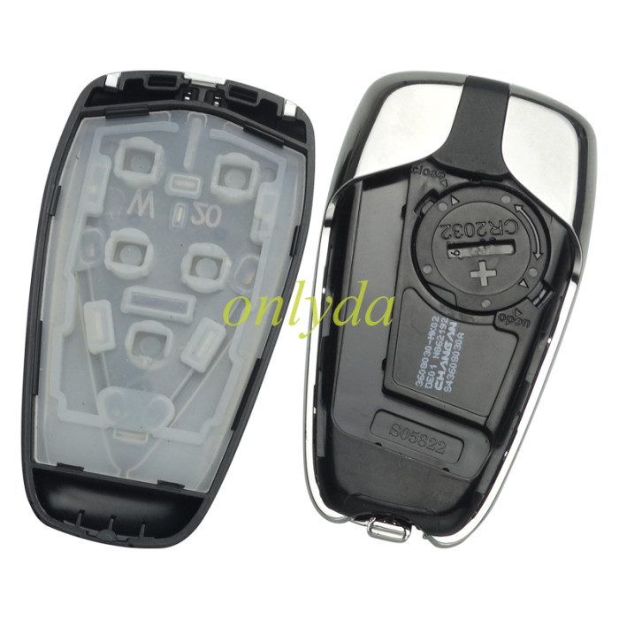 For Original CHANGAN 5 button smart key with 4A NCF29AxM Chip 434MHz 3608030-MK02