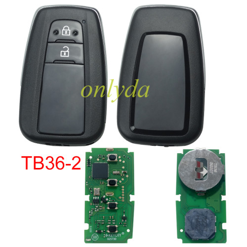 KEYDIY TB36-2 TB36-3 TB36-4 with 8A/Toyota H chip KD Smart Key Universal Remote Control