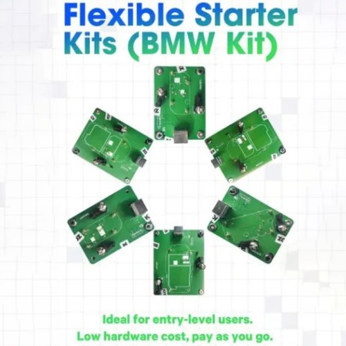 [Pre order]KYDZ Adapter Plates for BMW Series One set includes 6 adapter plates  Usage rules updated: Customers may choose between: Option A Annual renewal at USD 80 per year Unlimited token usage within the validity period Suitable for locksmiths who frequently work with BMW vehicles Option B 8 tokens per adapter plate per use After 5 uses, this adapter plate will no longer incur charges (The package includes 8 plates; each plate must be paid for individually)
