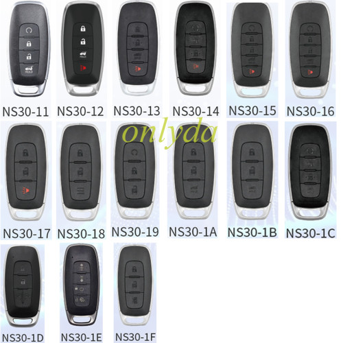 Lonsdor  nissan/infinite keys NS30, altima sentra patrol rogue x-trail etc, pls choose button