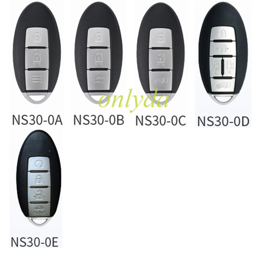 Lonsdor  nissan/infinite keys NS30, altima sentra patrol rogue x-trail etc, pls choose button