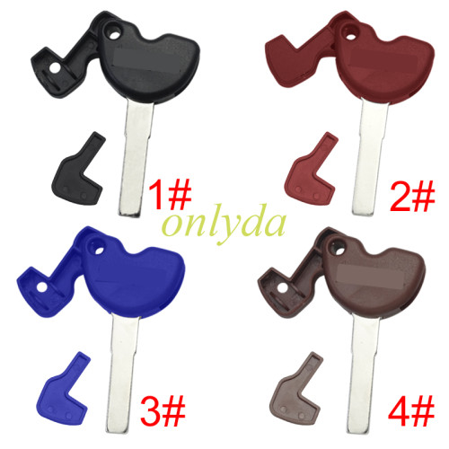 Piaggio motorcycle key case with logo, pls choose color