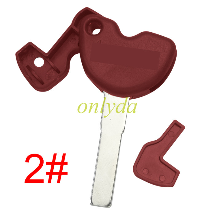 Piaggio motorcycle key case with logo, pls choose color