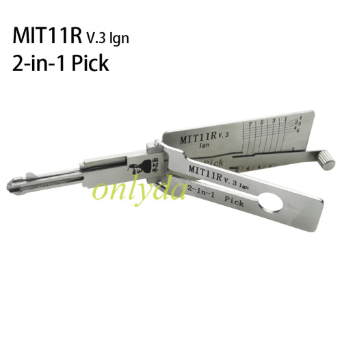 For MIT11R 2 in 1 decoder and lockpick only for ignition lock