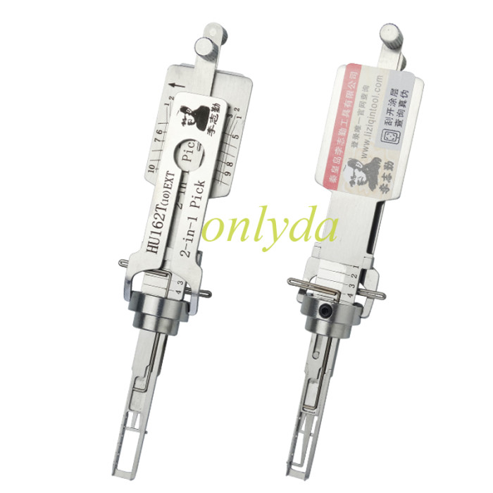 MOQ 20pcs Aftermarket ODM(Customize) High quality  2 in 1 tools，HU162T (10) 2 In 1lock pick and decoder genuine!used for Audi HU162T(10) 2 In 1lock pick and decoder