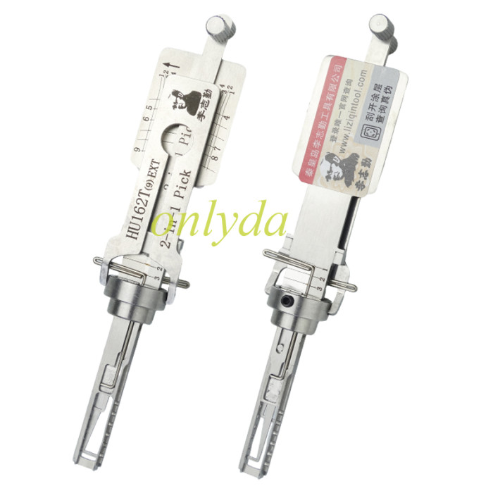 MOQ 20pcs Aftermarket ODM(Customize) High quality  2 in 1 tools，Audi HU162 （T9) 2 In 1 lock pick and decoder