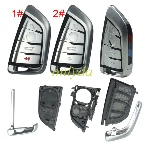 KYDZ  BMW style Universel Smart key RTZN01_DF_4, support BMW BDC3 immo, work with KYDZ stone machine/ Kydz Cube device [Buy 10pcs can activate the KYDZ BDC3 function for free].