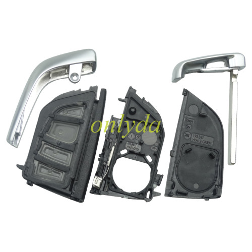 KYDZ  BMW style Universel Smart key RTZN01_DF_4, support BMW BDC3 immo, work with KYDZ stone machine/ Kydz Cube device [Buy 10pcs can activate the KYDZ BDC3 function for free].