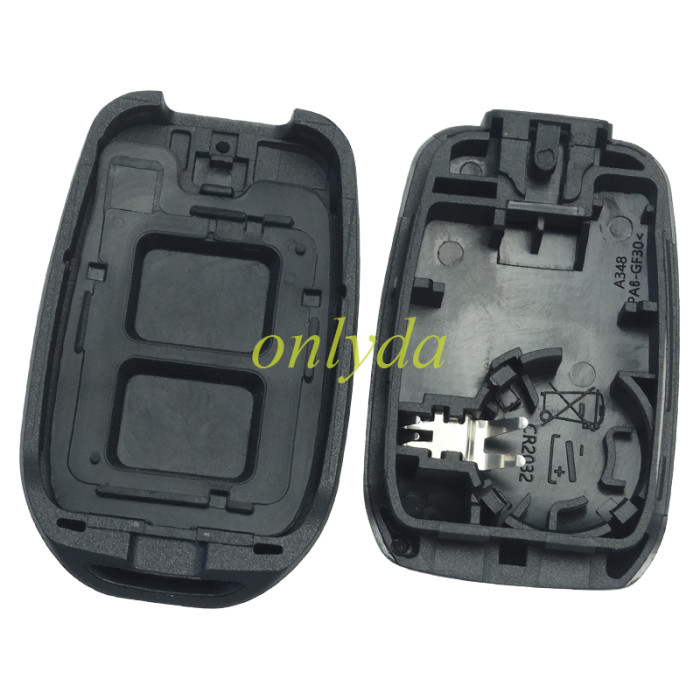 Renault New Dacia Rear Cover 2 button remote key blank with logo
