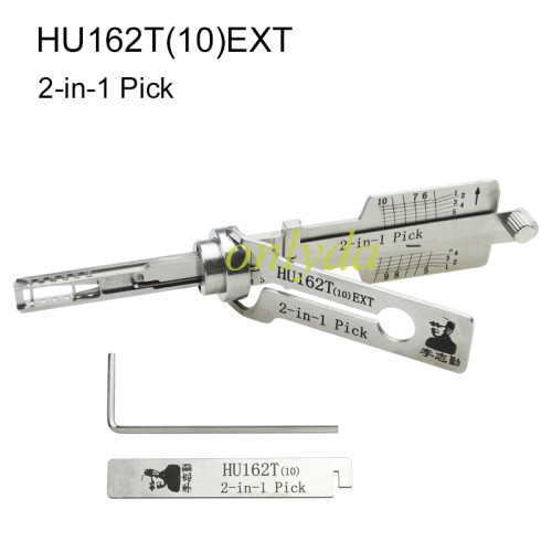 MOQ 20pcs Aftermarket ODM(Customize) High quality  2 in 1 tools，HU162T (10) 2 In 1lock pick and decoder genuine!used for Audi HU162T(10) 2 In 1lock pick and decoder