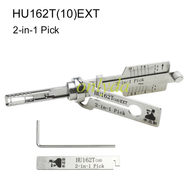 MOQ 20pcs Aftermarket ODM(Customize) High quality 2 in 1 tools,HU162T (10) 2 In 1lock pick and decoder genuine!used for Audi HU162T(10) 2 In 1lock pick and decoder