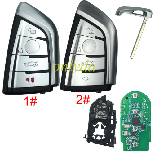 Lonsdor BM3S-01 BM3S Smart Key with Key Shell for BMW G Chassis BDC2 BDC3 pls choose button