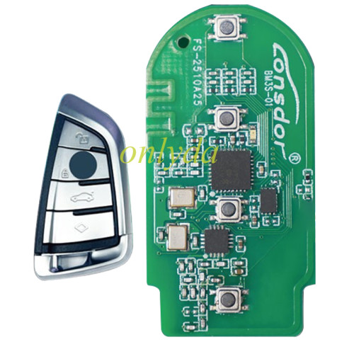 Lonsdor BM3S-01 BM3S Smart Key with Key Shell for BMW G Chassis BDC2 BDC3 pls choose button