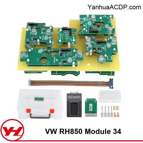 Yanhua ACDP Module 34 for VW MQB RH850 IMMO Add Keys & All Key Lost & Milage Correction with License A609